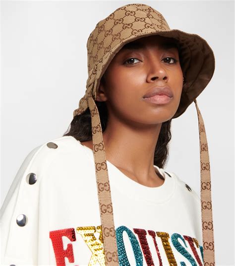 gucci bcket hat|gucci bucket hat used.